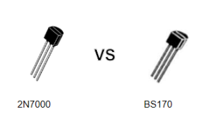 2N7000 vs BS170: Comparando dois MOSFETs populares de canal n