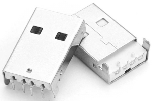 Conectores e pinutas do tipo A USB