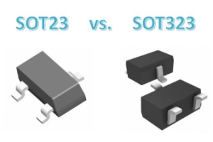 SOT23 e SOT323: Qual é a diferença?