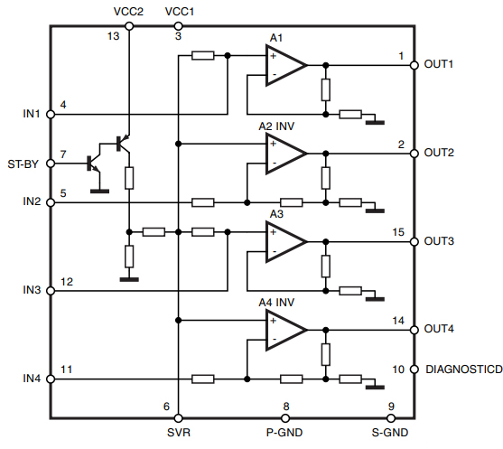 STA540 Block Diagram