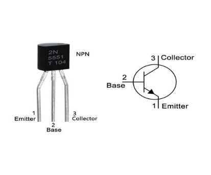 Fig.1 Pin Configuration of 2N551 Transistor