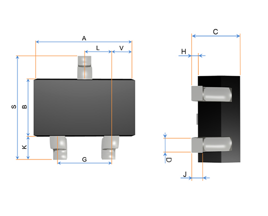 Parameters Differences In SOT23 And SOT323